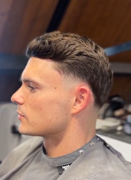 Fade haircut by K The Barber