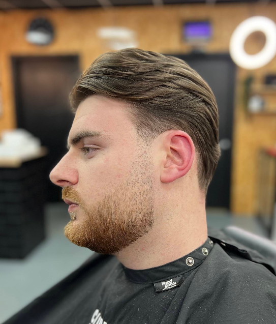 Barber shop haircut result